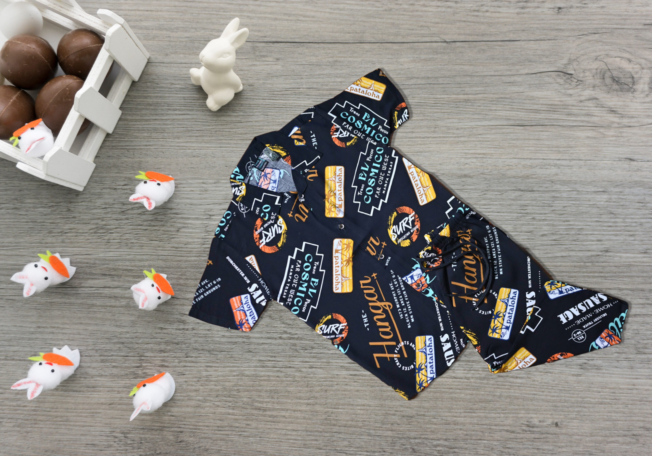 PRINTED KIDS SUMMER OUTFIT - Image 3