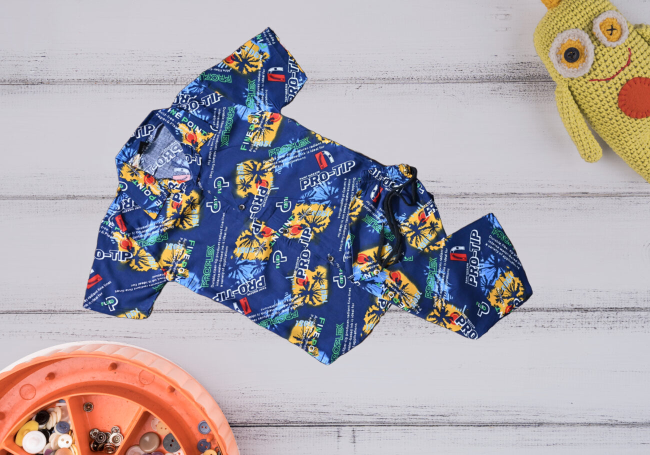 PRINTED KIDS SUMMER OUTFIT - Image 4