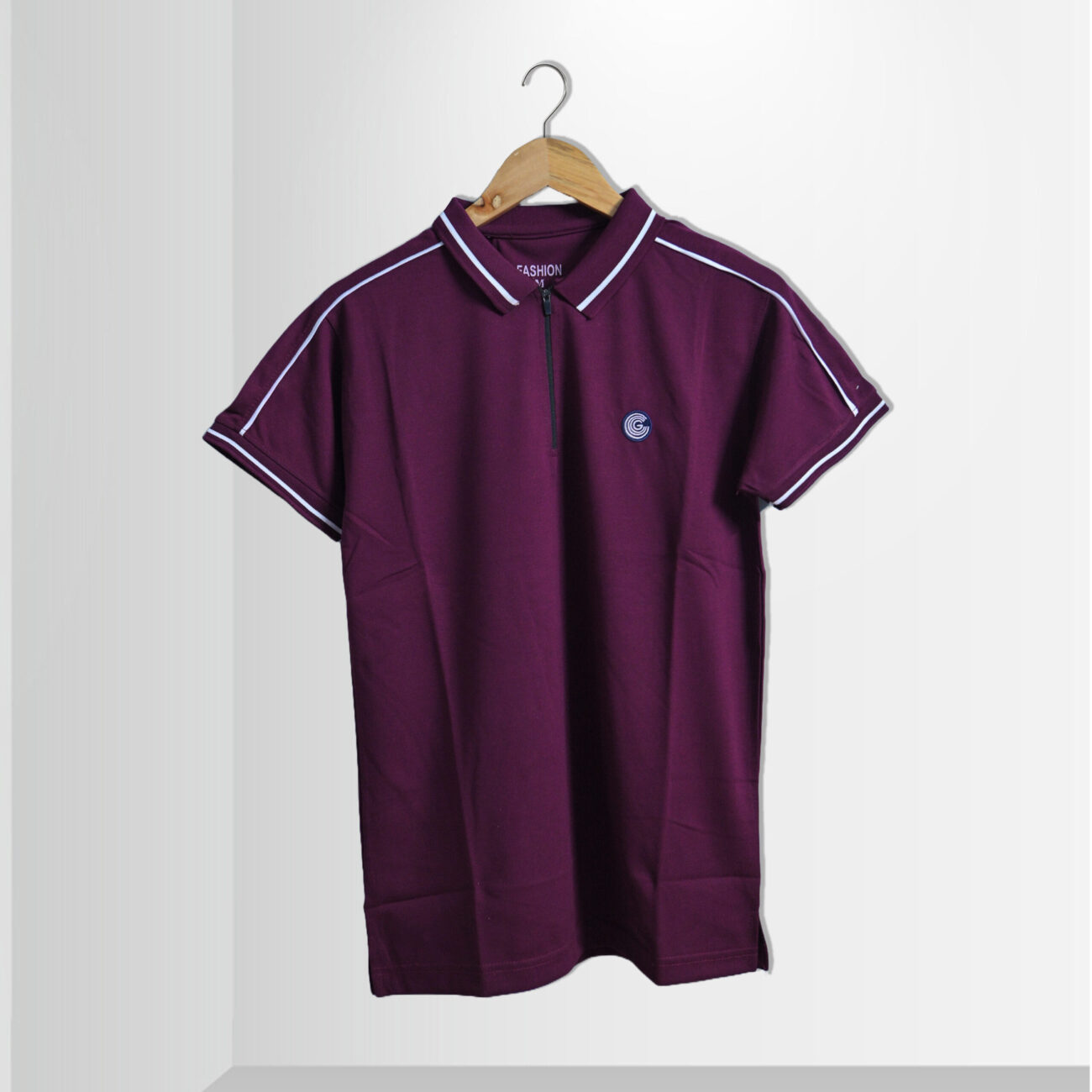 MEN'S POLO ZIPPER T.SHIRT - Image 2
