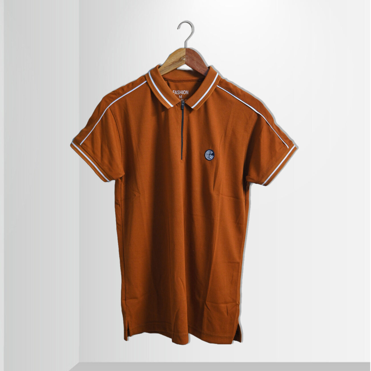 MEN'S POLO ZIPPER T.SHIRT - Image 3