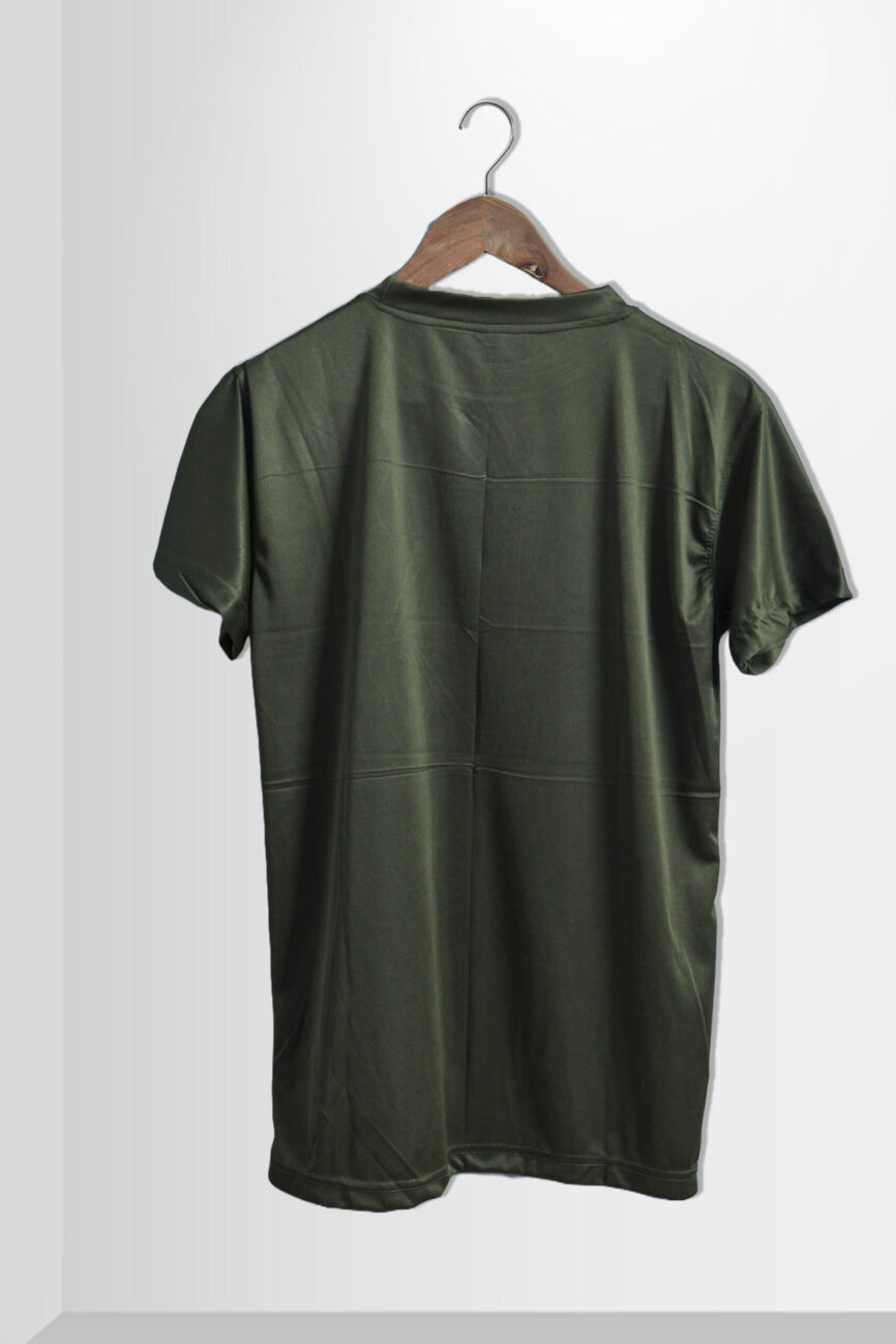POLYESTER T.SHIRT ARMI GREEN BACK