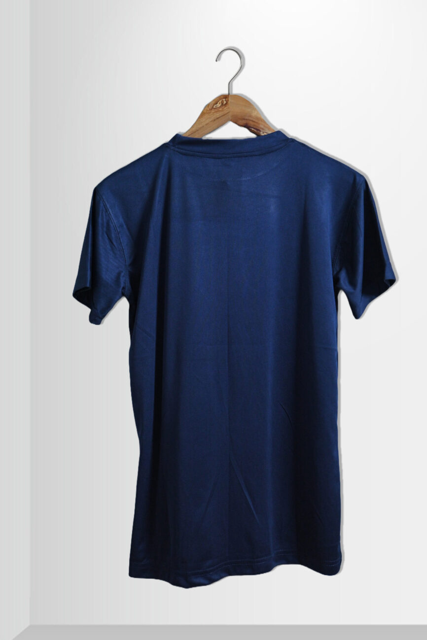 POLYESTER T.SHIRT INK BLUE BACK